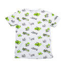 White Graffiti Aop Night Suit-3