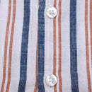 Red Long Sleeve Stripe Shirt Red-3