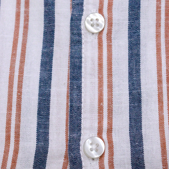 Red Long Sleeve Stripe Shirt Red