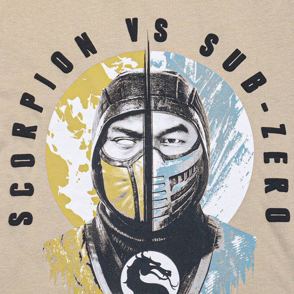 Beige Mortal Kombat Night Suit