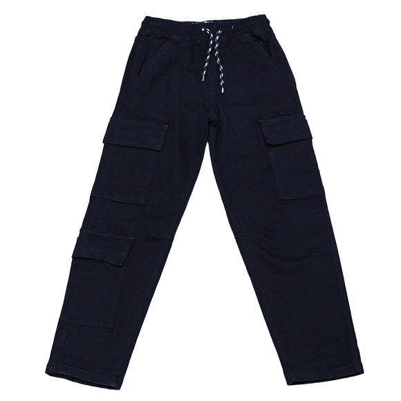 Black 3 Pocket Baggy Jeans