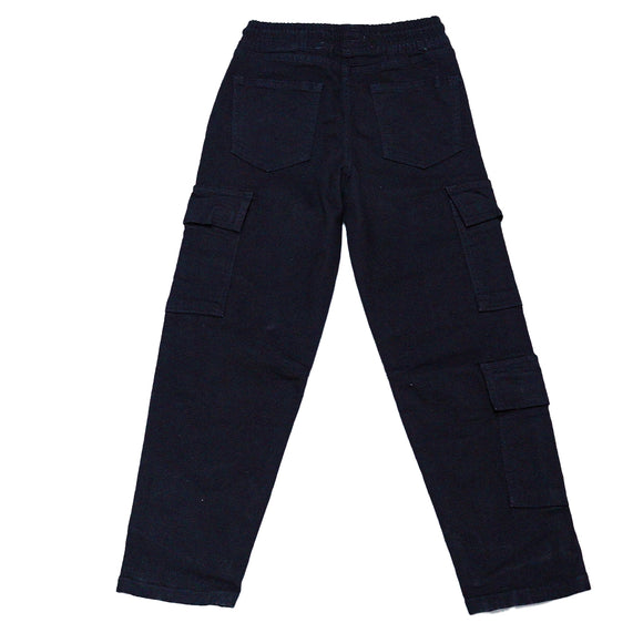 Black 3 Pocket Baggy Jeans