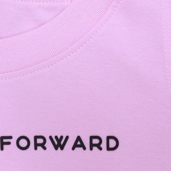 Pink Overlay Twofer Top Pale Pink