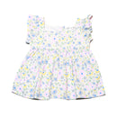 Ivory Embroidery Yoke Blouse-1