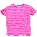 Fuchsia Crinkle Top Fuchsia-1