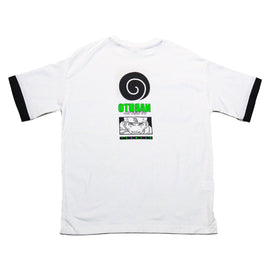 White Naruto Pocket Tee And Back Print - 0