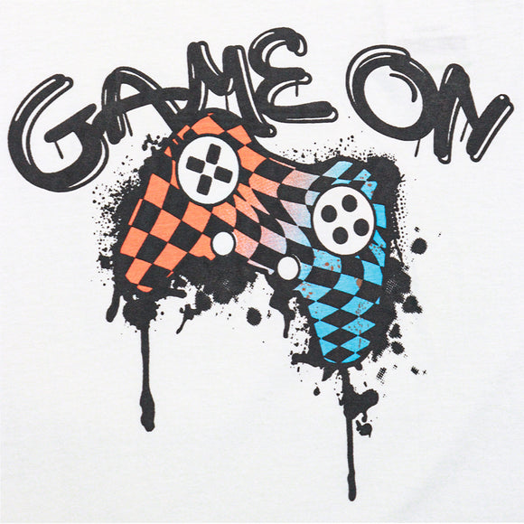 White Game On Tee