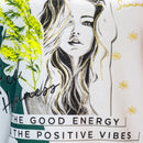 Ivory Placement Print Crew Neck T Shirt-3