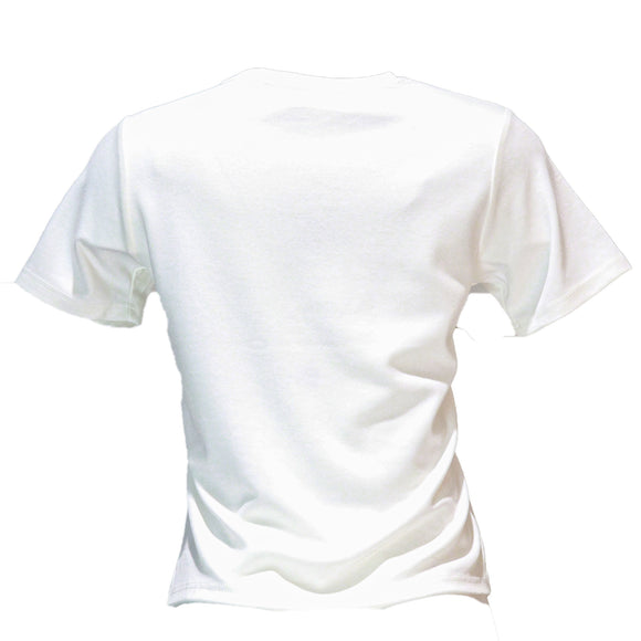 Ivory Placement Print Crew Neck T Shirt