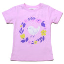 Pink Placement Print Pj Sets-6