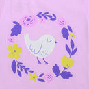 Pink Placement Print Pj Sets-5