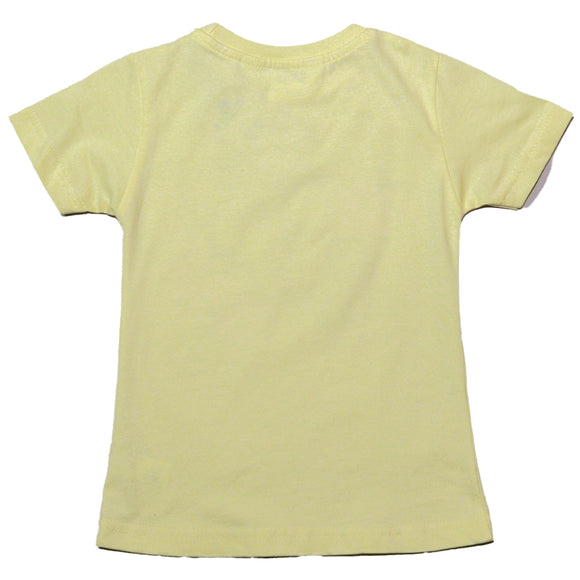 Yellow Placement Print Pj Sets