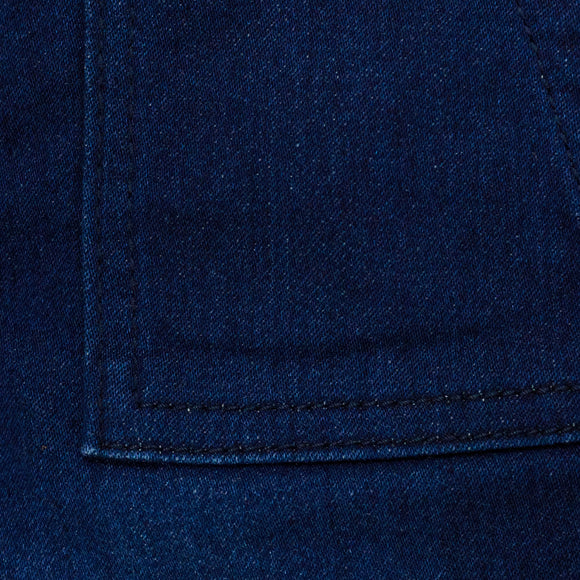 Dark Wash Knit Denim Jogger