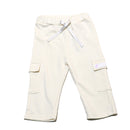 Beige Side Pockets Active Pant-1