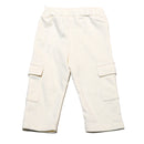 Beige Side Pockets Active Pant-2