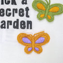 White Flower Aand Heart Patches T Shirt White-3