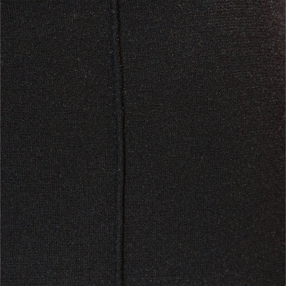 Black Fit And Flare Trousers