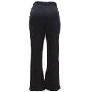 Black Wide Leg Trousers With Self Belt Detail-3