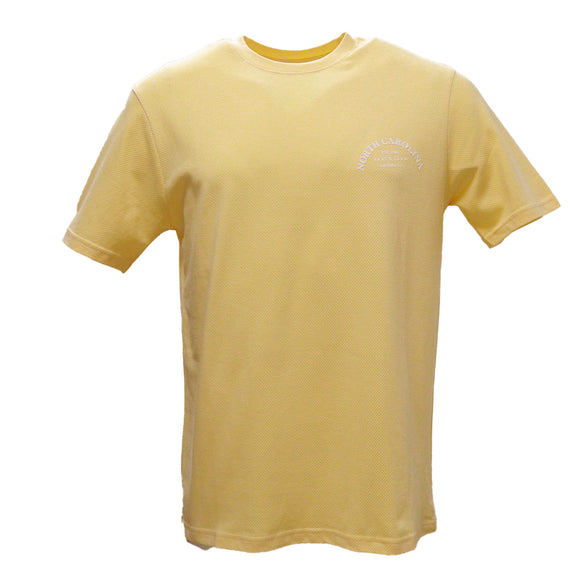 Yellow Jacqard Logo T-Shirts