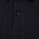 Black Basic Polo Shirt-3