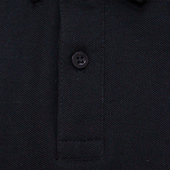 Black Basic Polo Shirt