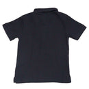 Black Basic Polo Shirt-2