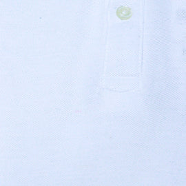 White Basic Polo Shirt - 0