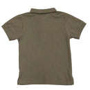 Olive Basic Polo Shirt Dark-2