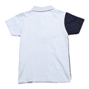 Blue Cut Sew Printed Stripe S S Z-2