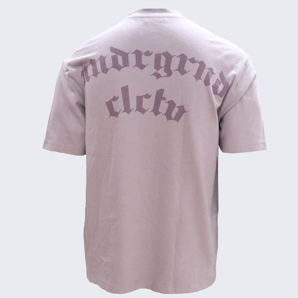 Purple Back Printed Heavy Jersey T-Shirts