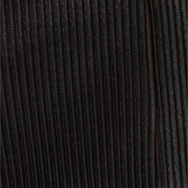 Black rib Wide Leg Pant - 0