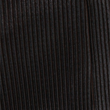 Black rib Wide Leg Pant - 0