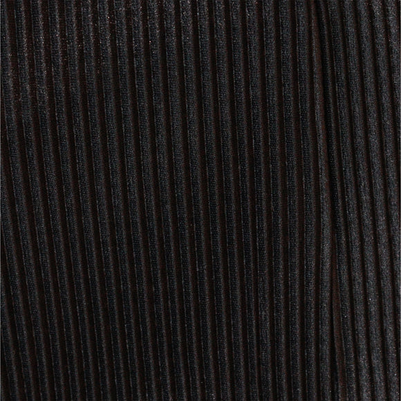 Black rib Wide Leg Pant