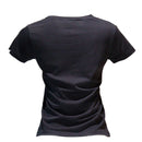 Black Printed T Shirt-2