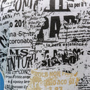 Blue Foil Printed T Shirt-3