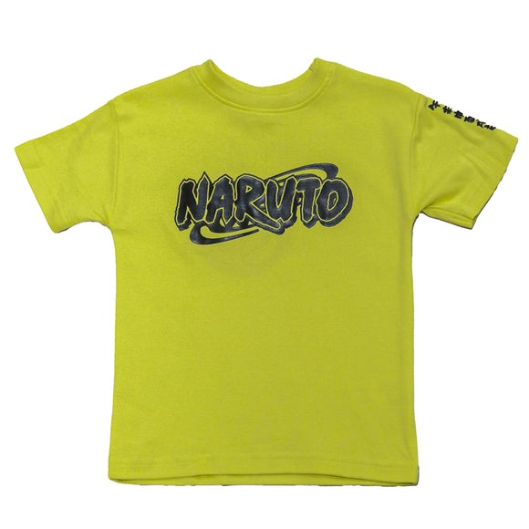 Pale Yellow Naruto Oversized T Shirt Yellow