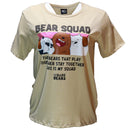 Beige We Bare Bears Printed T Shirt-1