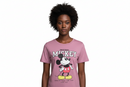 Mauve Mickey Printed T Shirt-4