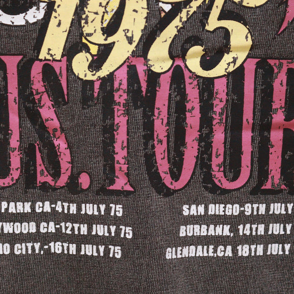 Charcoal Oversize Biker T Shirt