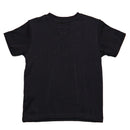 Black Jacquard Cut N Sew T Shirt-2