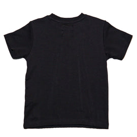 Black Jacquard Cut N Sew T Shirt - 0
