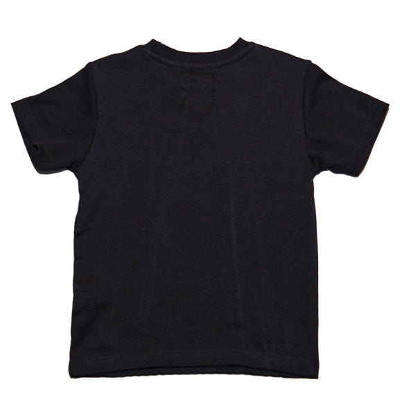 Black Jacquard Cut N Sew T Shirt