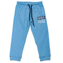 Blue Nasa Short Tee And Long Pyjama Set-4