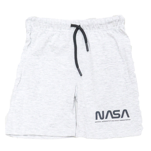 Navy Nasa Short Sleeve T Shirt And Shorts Pyjama Set