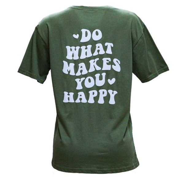 Sage Oversize Printed T Shirt