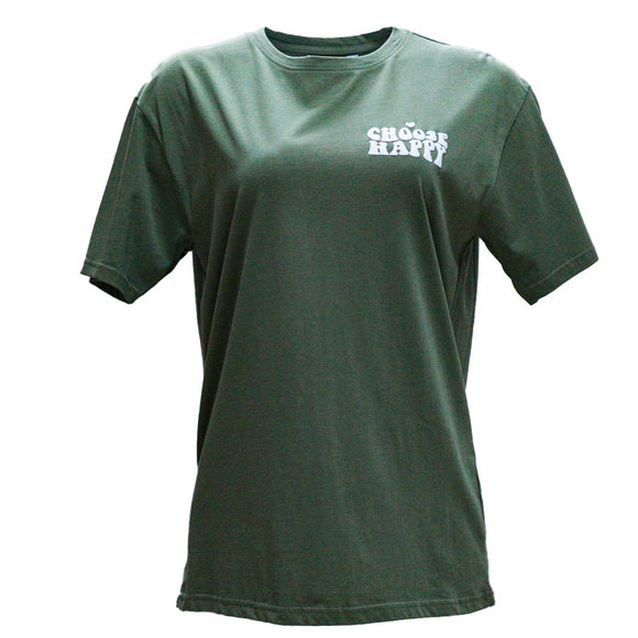 Sage Oversize Printed T Shirt