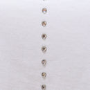 White Rolled Sleeves With Embellishement T Shirt-2