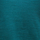 Teal Short Sleeve V Neck T-2