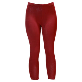 Red Cropped Legging
