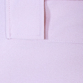 Pink Cargo Pocket Flared Hem Twill Pants Pale - 0